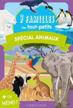 LAROUSSE Brain Teasers And Others|7 familles des tout-petits : spécial animaux Cof.