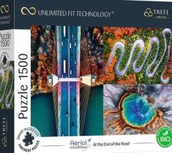 TREFL BELVEDERE Puzzles|À la fin de la route 1500 mcx