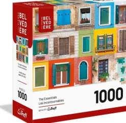 TREFL BELVEDERE Puzzles|À travers les fenêtres 1000 mcx