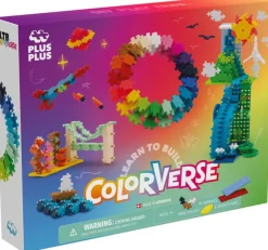 PLUS-PLUS Construction Games|Apprendre à bâtir Super ensemble coloré