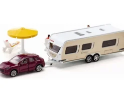 SIKU Cars|Auto avec roulotte
