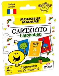 CARTAMUNDI Word And Number Games|Cartatoto alphabet Monsieur Madame