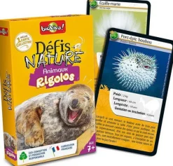 BIOVIVA Knowledge Games|Cartes défis nature Animaux rigolos