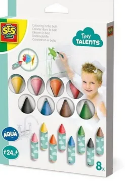 SES For Bath Time|Crayons de couleur de bain (8)