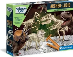 CLEMENTONI Brain Teasers And Others|Dinosaures légendaires Archéo-ludic