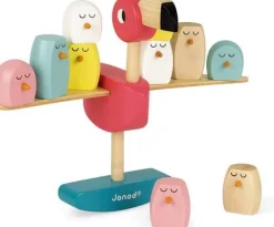 JANOD Brain Teasers And Others|Jeu d'équilibre flamand rose