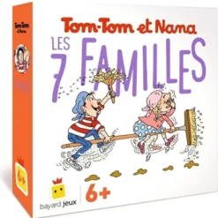 BD KIDS Brain Teasers And Others|Jeu TomTom & Nana : Les 7 familles