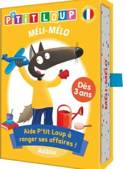AUZOU Card Games|Jeux de cartes : mon jeu p'tit loup Méli-Mélo