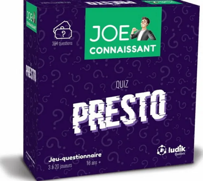 LUDIK QUEBEC Knowledge Games|Joe Connaissant Presto