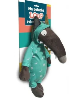 AUZOU QUEBEC Dolls And Accessories|Ma peluche Loup pyjama licorne
