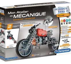 CLEMENTONI (JOUETS) Cars|Mon atelier de mécanique Roadster et Dragster