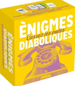 HACHETTE Knowledge Games|Énigmes diaboliques : cassez les codes Cof.