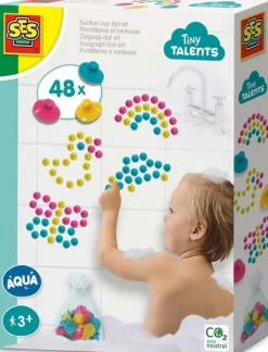 SES For Bath Time|Pointillisme et ventouse