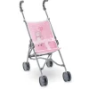 JOUETS KID Dolls And Accessories|Poussette Canne rose pour poupon 36 à 52 cm