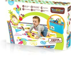 YOOKIDOO Sensory Games|Tapis d'éveil fiesta en sac