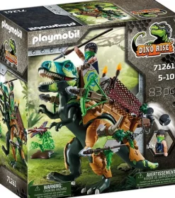 PLAYMOBIL Others Games|Tyrannosaure et soldat